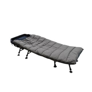 Carpline24 "Xtreme" 8-Bein Bedchair + Sleeping Bag Combo