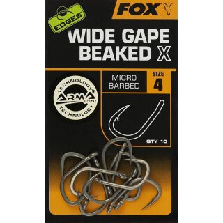 Fox - EDGES  Wide Gape Beaked X Size 4