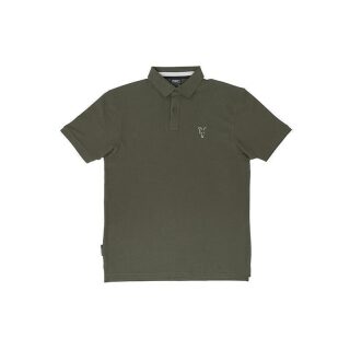 Fox - Collection Green & Silver Polo Shirt Medium