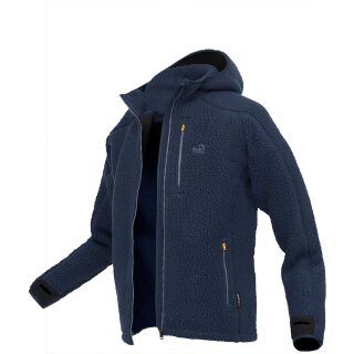 Geoff Anderson - Teddy Hoodie - blau