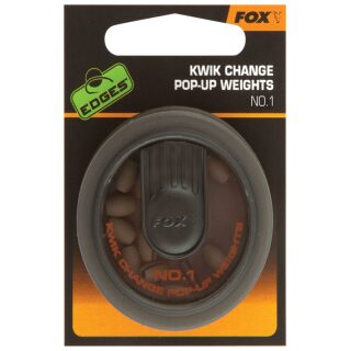 Fox - EDGES Kwik Change Pop Up Weights No.1
