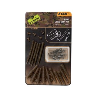 Fox - Edges Camo Slik Lead Clip Kit Size 10