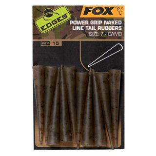 Fox - Edges Camo Power Grip Naked Tail Rubber Size 7