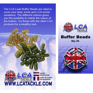 LCA - Buffer Beads Transparent Green