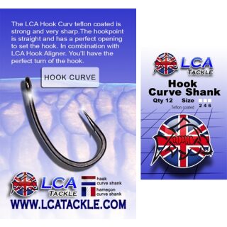 LCA - Hook Curv Shank - Size 4