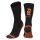 Fox - Collection Black/Orange Thermolite Long Socks Gr. 44- 47 (Sz. 10-13)