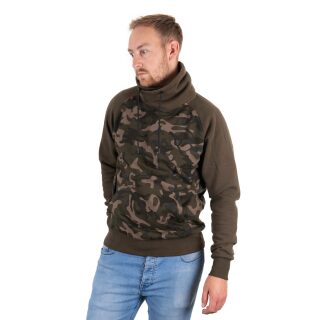 Fox - Khaki/Camo High Neck Hoody