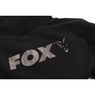 Fox - Black/Camo High Neck Hoody