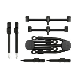 Fox - Black Label QR 3 Rod Pod Complete