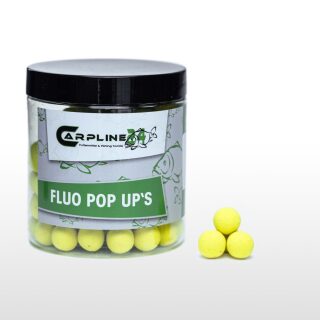 Carpline24 - Fluo Pop Ups - Gelb 12 mm Pineapple