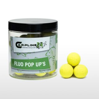 Carpline24 - Fluo Pop Ups - Gelb 20 mm Neutral / ohne Flavour