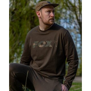Fox - Long Sleeve Khaki/Camo T-Shirt