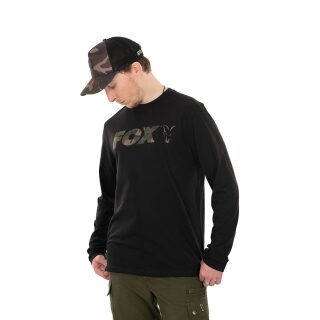 Fox - Long Sleeve Black/Camo T-Shirt