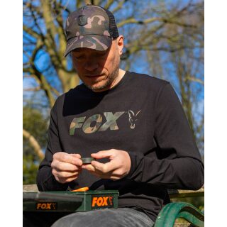 Fox - Long Sleeve Black/Camo T-Shirt